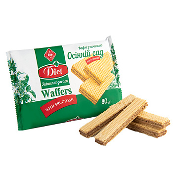 Waffers with filling Autumnal garden  80 g